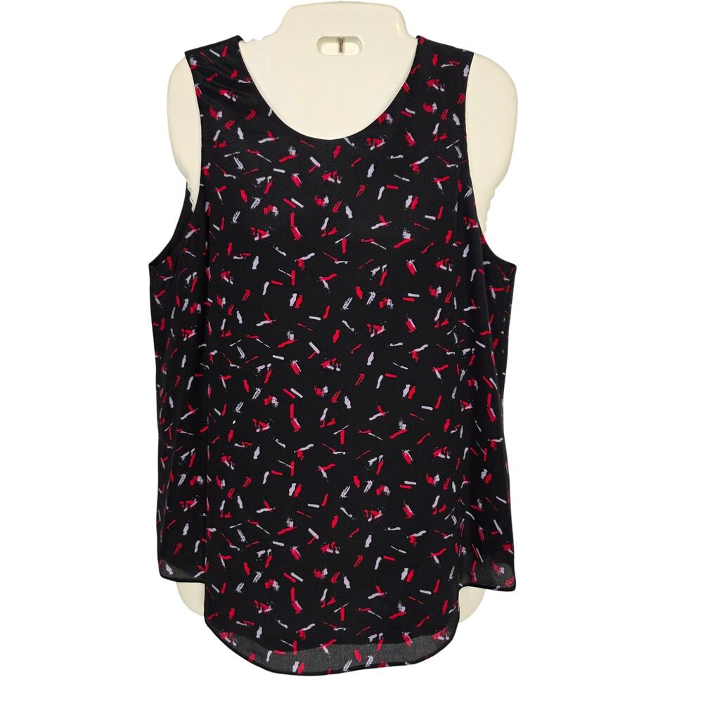 ✨ Tart Collections Silk Printed Sleeveless Top S EUC ✨